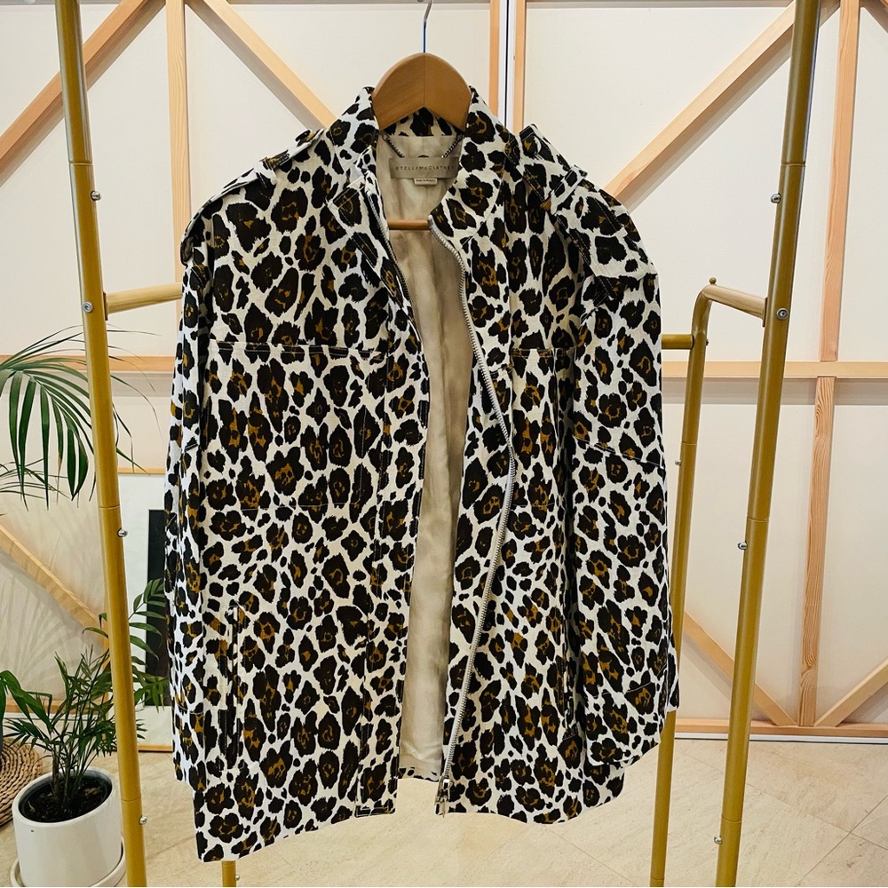 Stella McCartney Leopard Print Jacket